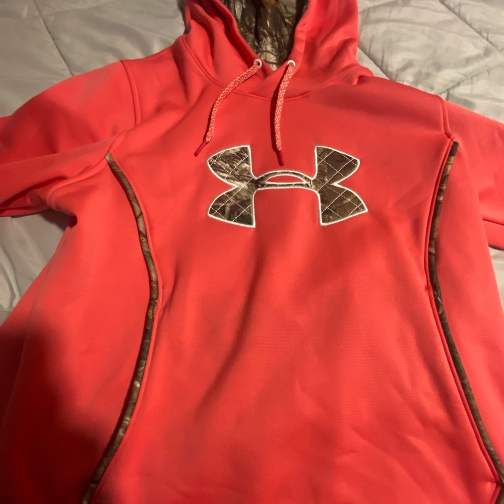 Under Armour Coral Hoodie with Logo